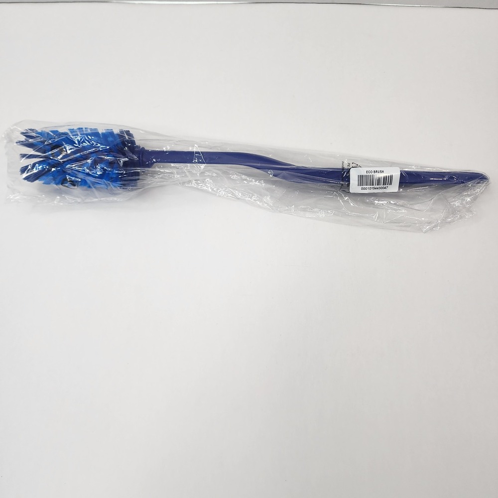 Tupperware Eco Water Bottle Cleaning Brush with Long Handle Blue 14 Inch